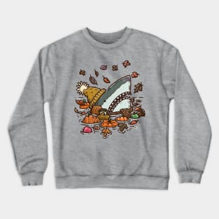 Fall Shark Crewneck Sweatshirt